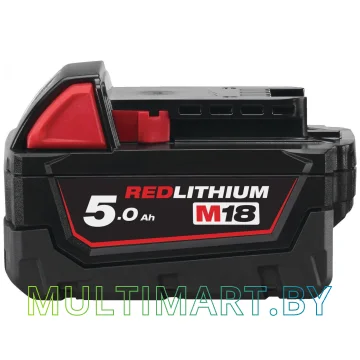 Аккумулятор Milwaukee M18 B5 4932430483 (18В/5 Ач) картинка 2